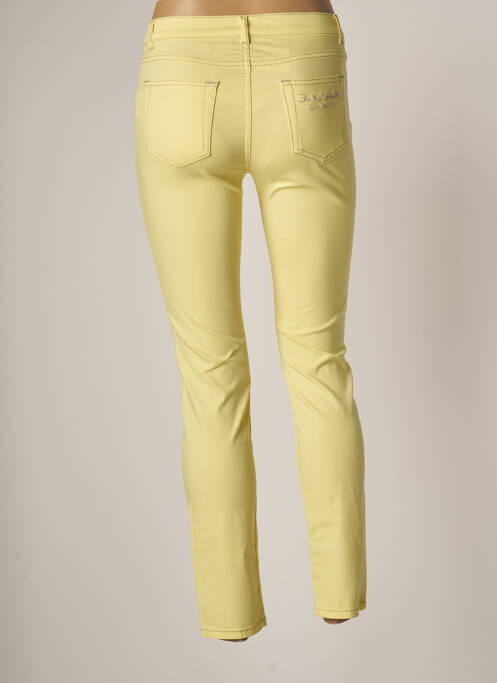 Pantalon slim jaune ELISA CAVALETTI femme