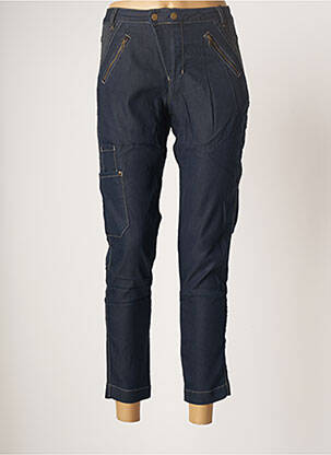 Jeans coupe slim slim taille normale bleu EVA KAYAN femme