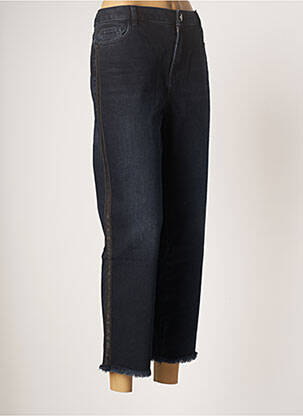 Jeans coupe droite stretch taille normale bleu #127344 femme