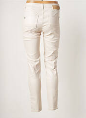 Pantalon slim beige EVA KAYAN pour femme seconde vue