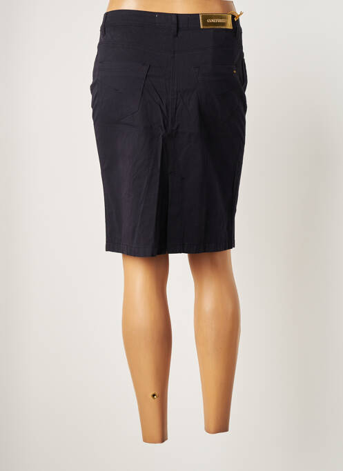 Jupe mi-longue bleu COUTURIST pour femme