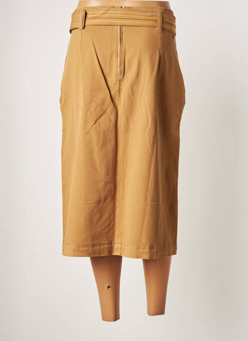 Jupe mi-longue marron RIVER WOODS pour femme