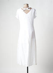 Robe longue blanc ELISA CAVALETTI pour femme seconde vue