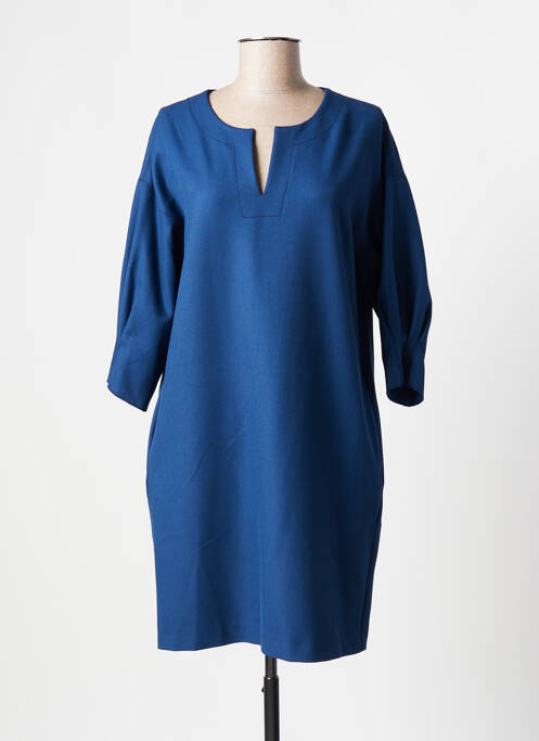 Robe mi-longue bleu RIVER WOODS pour femme