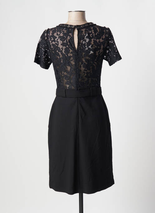 Robe mi-longue noir EVA KAYAN pour femme