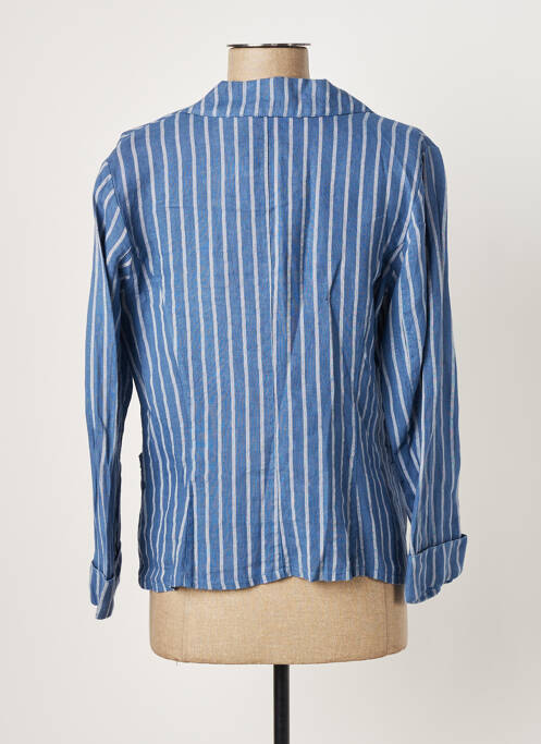 Blazer bleu LAUREN VIDAL pour femme