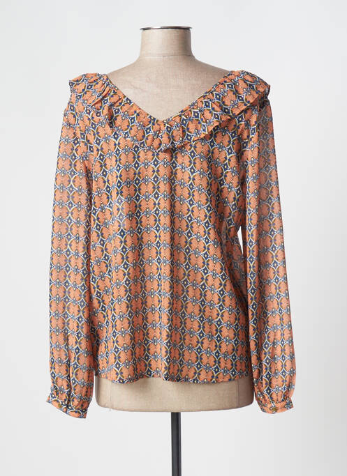 Blouse orange FREEMAN T.PORTER pour femme