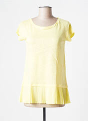 Top jaune LA FEE MARABOUTEE pour femme seconde vue