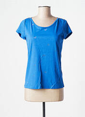 T-shirt bleu ONE STEP pour femme seconde vue