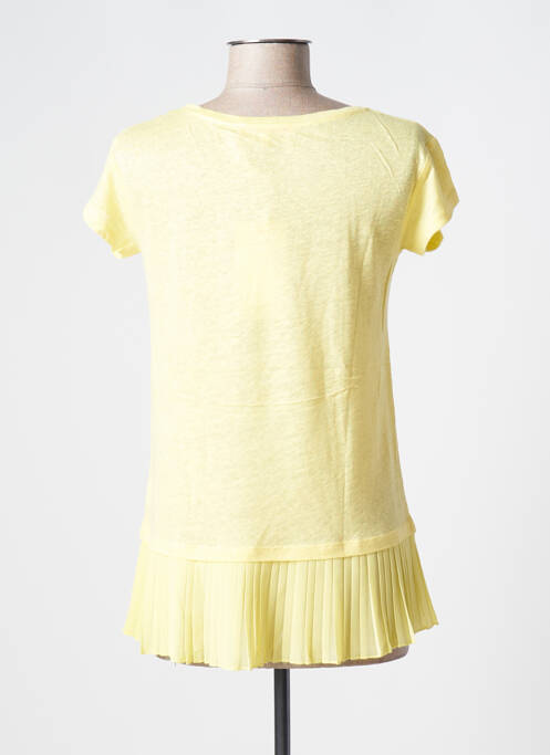 Top jaune LA FEE MARABOUTEE pour femme