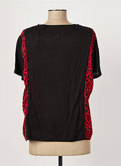 T-shirt noir MAISON SCOTCH pour femme seconde vue