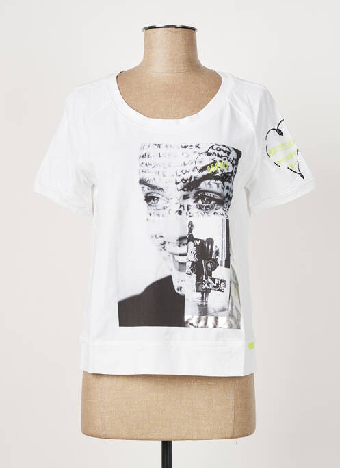 T-shirt blanc ELISA CAVALETTI pour femme