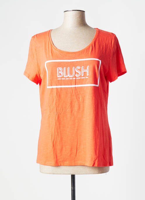 T-shirt orange ONE STEP pour femme