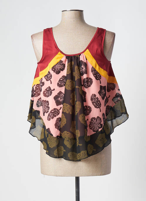 Top rouge MAISON SCOTCH pour femme