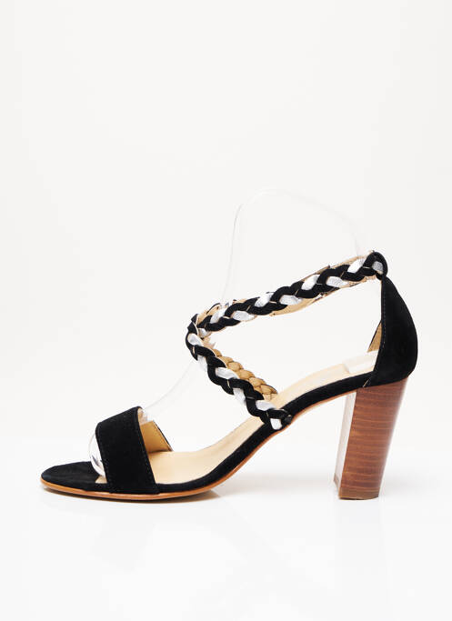 Sandales/Nu pieds noir ONE STEP pour femme