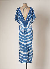 Robe longue bleu GARANCE pour femme seconde vue