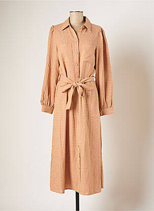 Robe longue orange FRNCH pour femme