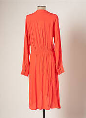 Robe mi-longue orange SUNCOO pour femme seconde vue