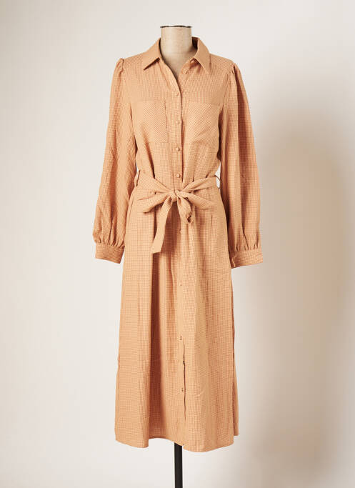 Robe longue orange FRNCH pour femme