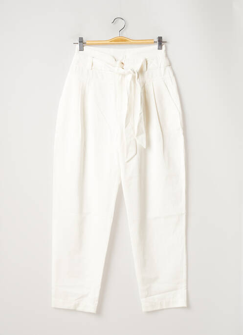 Pantalon droit blanc SUNCOO pour femme