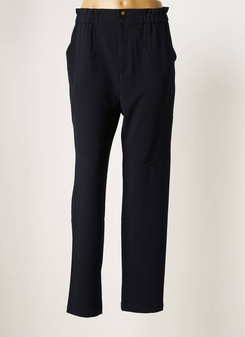 Pantalon slim bleu SUNCOO pour femme