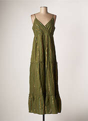 Robe longue vert VERO MODA pour femme seconde vue