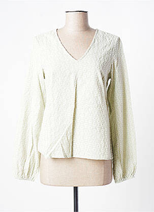 Blouse manches longues manches longues vert VERO MODA femme