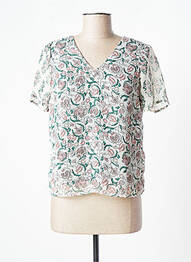 Top manches courtes manches courtes vert VERO MODA femme