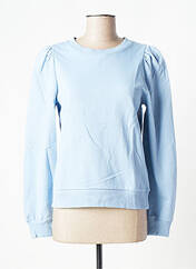 Sweat-shirt bleu ICHI pour femme seconde vue