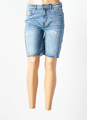 Bermuda taille haute taille haute bleu VERO MODA femme