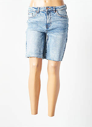 Bermuda coupe droite taille normale bleu VERO MODA femme