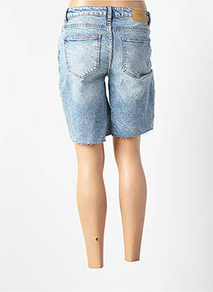 Bermuda coupe droite taille normale bleu VERO MODA femme
