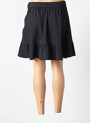 Jupe courte taille élastique noir VERO MODA femme