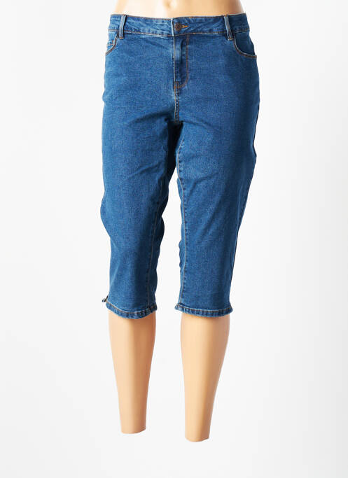 Corsaire délavé taille normale bleu VERO MODA femme