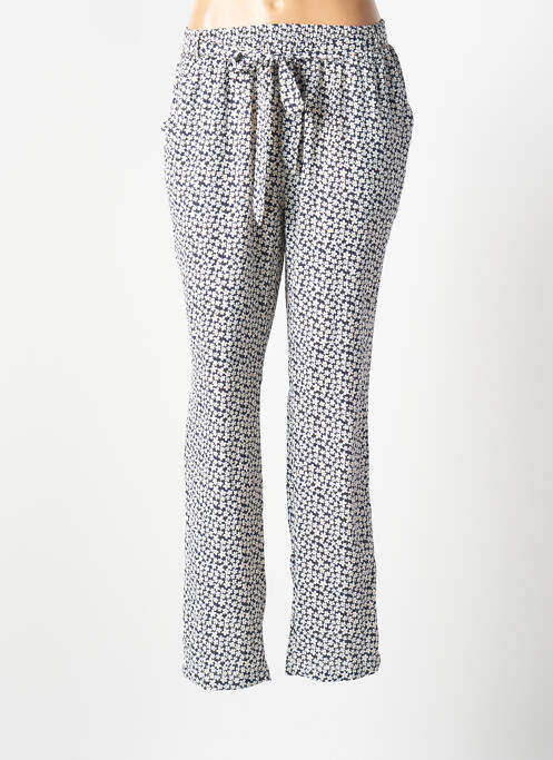 Pantalon droit bleu IT HIPPIE pour femme