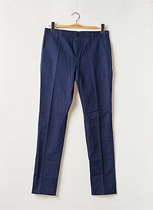 Pantalon chino stretch taille normale bleu HUGO BOSS homme