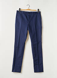 Pantalon chino stretch taille normale bleu HUGO BOSS homme