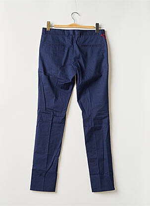 Pantalon chino stretch taille normale bleu HUGO BOSS homme