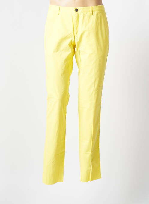 Pantalon chino jaune HUGO BOSS pour homme