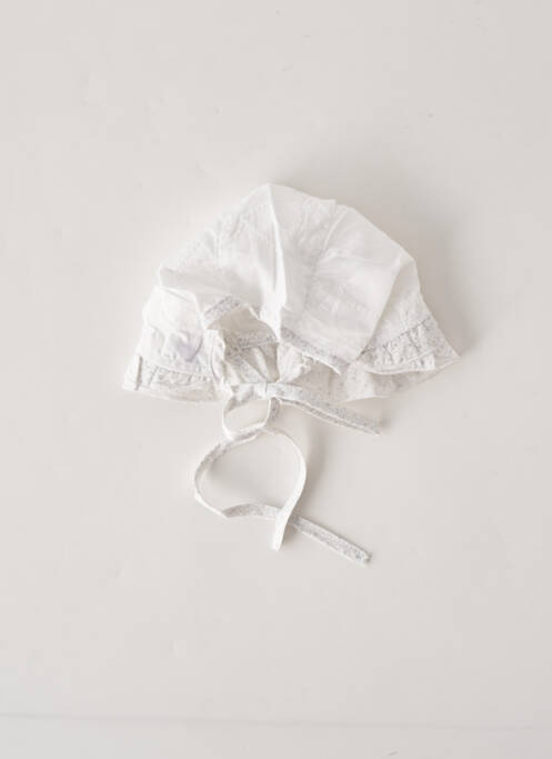 Chapeau blanc COUDEMAIL pour fille