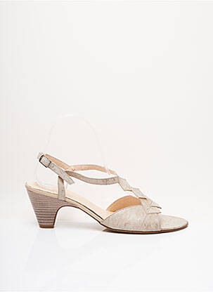 Sandales/Nu pieds beige ELANTINE pour femme