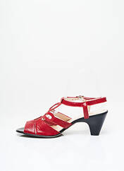 Sandales/Nu pieds rouge ELANTINE pour femme seconde vue