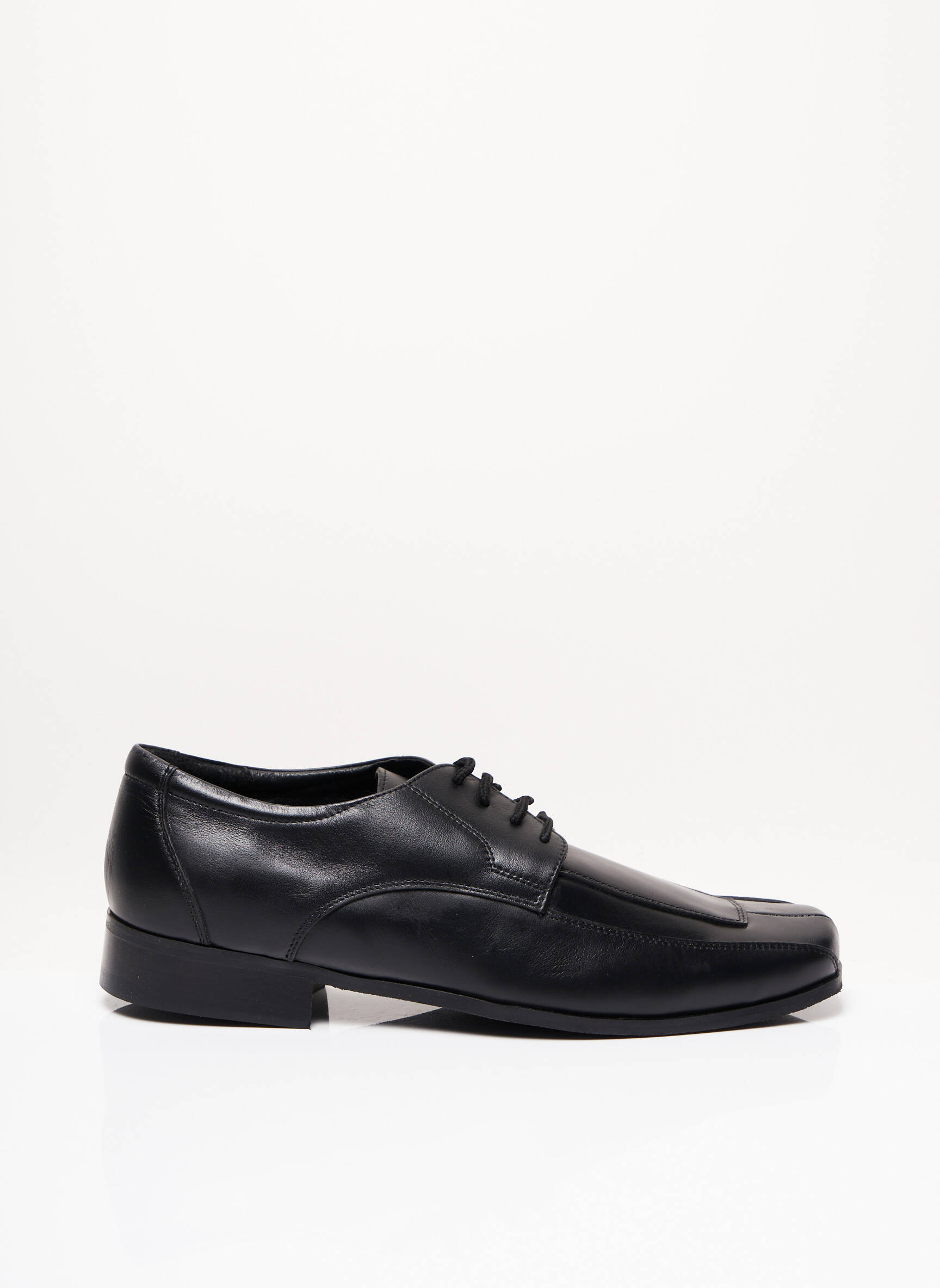 Selected Homme - Chaussures derby en cuir - Noir