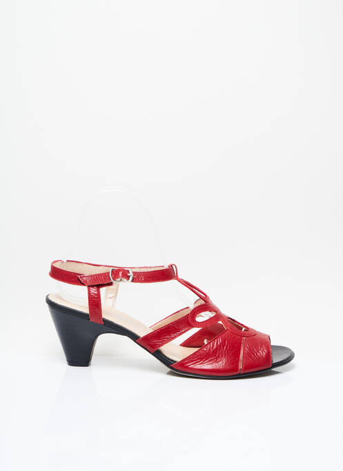 Sandales/Nu pieds rouge ELANTINE pour femme