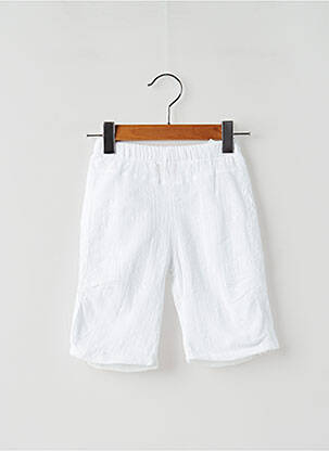 Pantalon droit blanc TAPIOCA pour fille