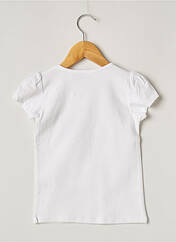T-shirt blanc PETITES CANAILLES pour fille seconde vue