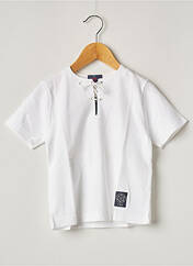 T-shirt blanc COUDEMAIL pour garçon seconde vue
