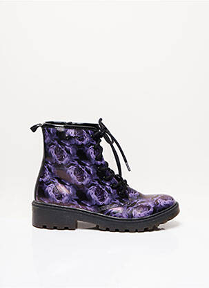 Bottines/Boots violet GEOX pour fille