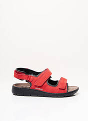 Sandales/Nu pieds rouge MOBILS pour femme seconde vue