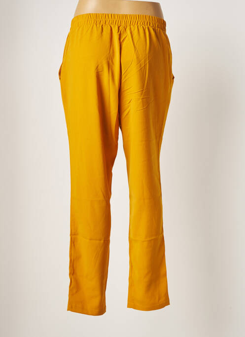 Pantalon droit jaune TIFFOSI pour femme